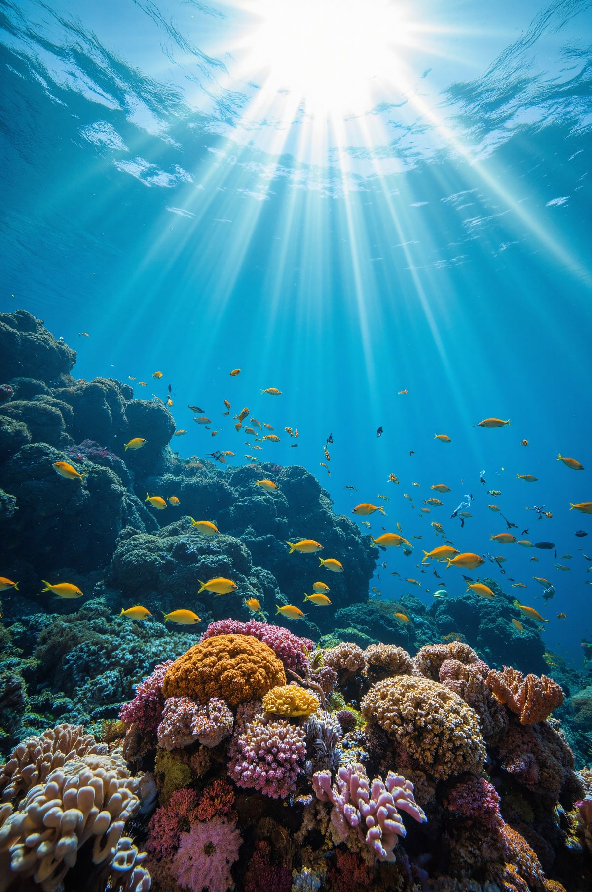 Coral Diving
